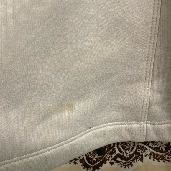 White Fleece Wind Breaker North Face - Picture 5 of 7